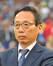 元サッカー日本代表監督　岡田　武史